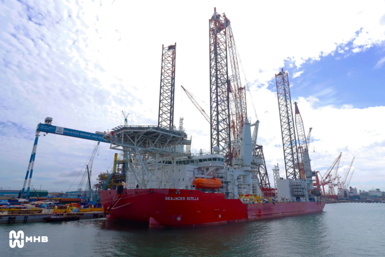 Safe Delivery of Seajacks Scylla Offshore Support Vessel