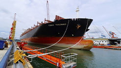 MHB’s Newly Built Dry Dock No. 3 Welcomes First Vessel